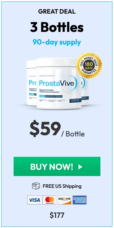 ProstaVive 3 bottle